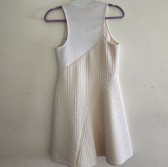 3.1 Phillip Lim Classic Cream "Cable Knit" Sleeveless Mini Dress Size Small - Picture 2 of 15